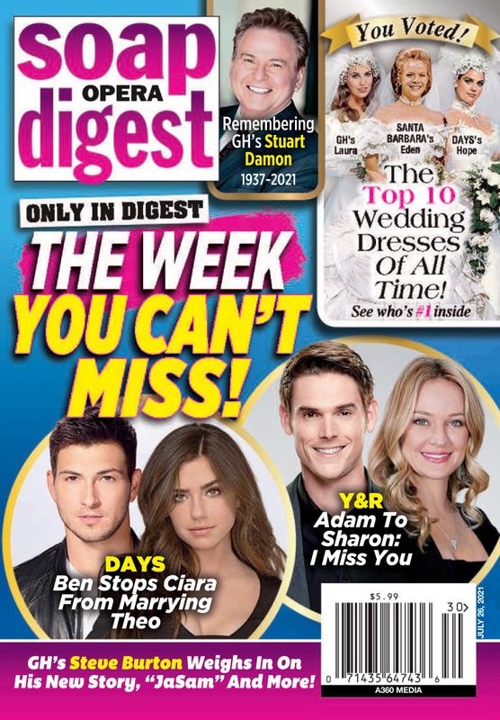 soap-opera-digest July 26, 2021 Issue Cover