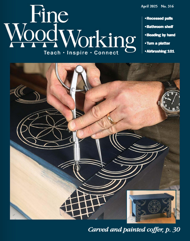 Fine-Woodworking April 01, 2025 Issue Cover