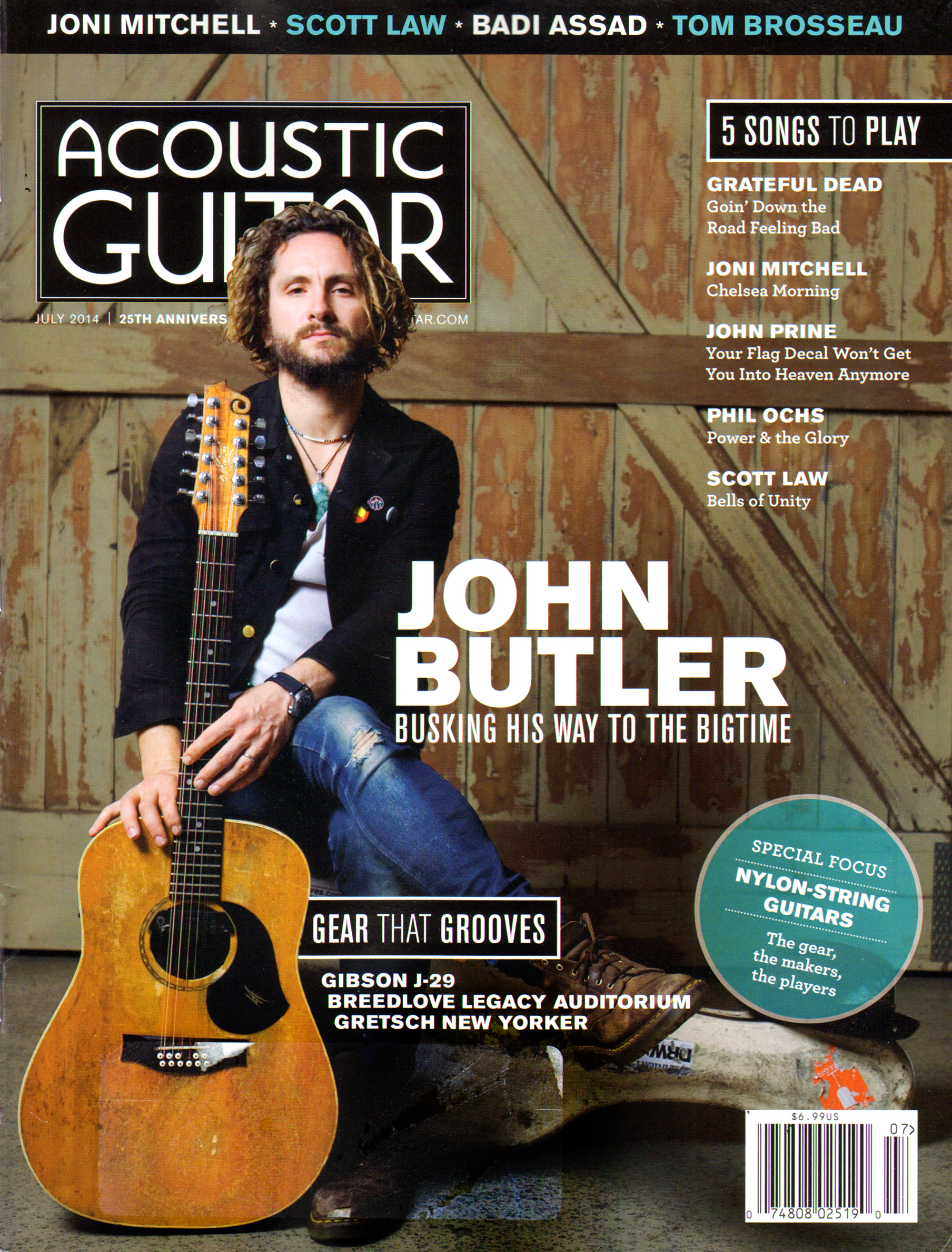 Acoustic-Guitar July 01, 2014 Issue Cover