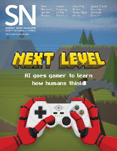 Science News May 11, 2019 Issue Cover