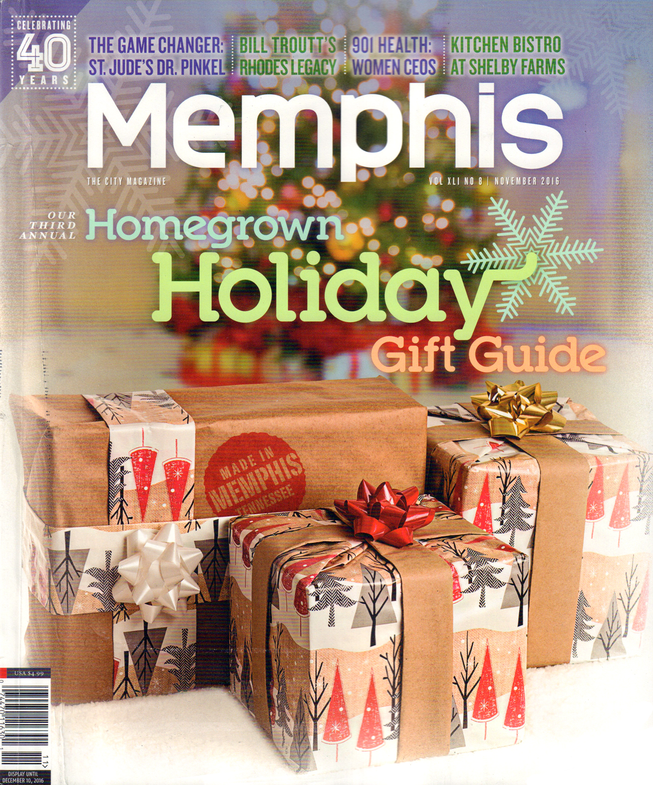 Memphis November 01, 2016 Issue Cover
