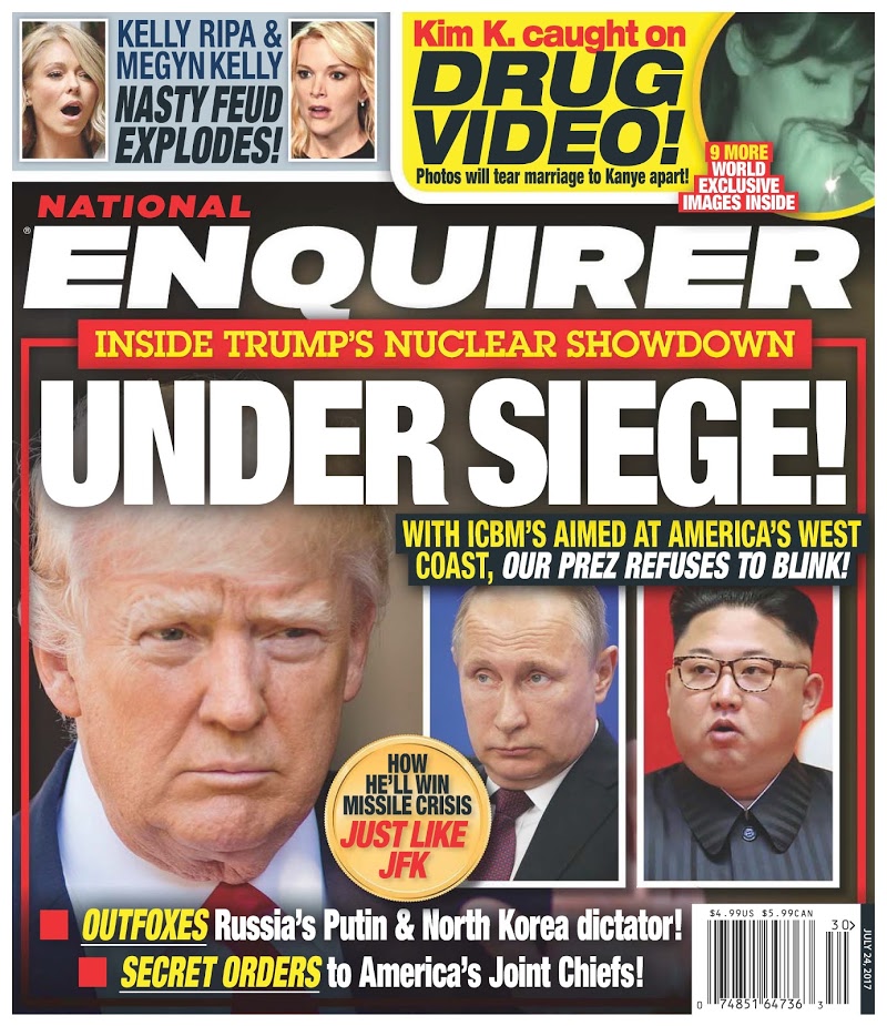national-enquirer July 24, 2017 Issue Cover