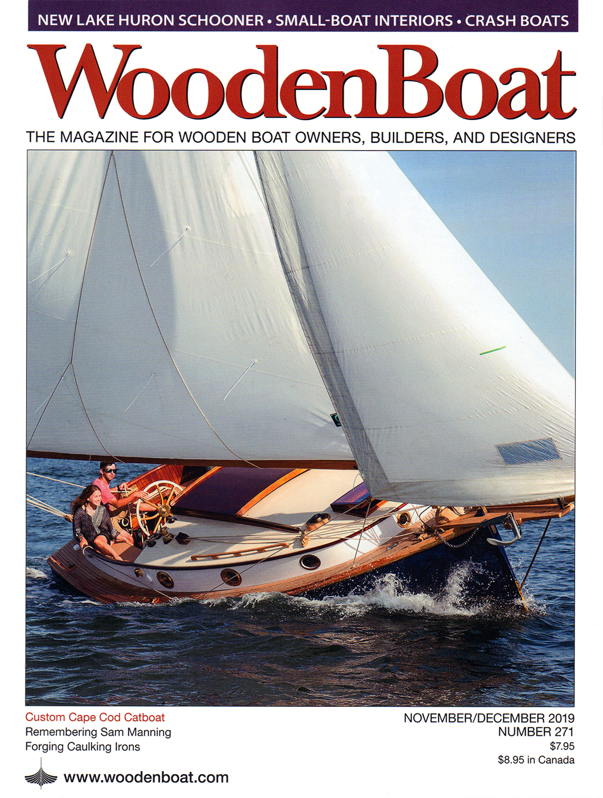 Wooden-Boat November 01, 2019 Issue Cover