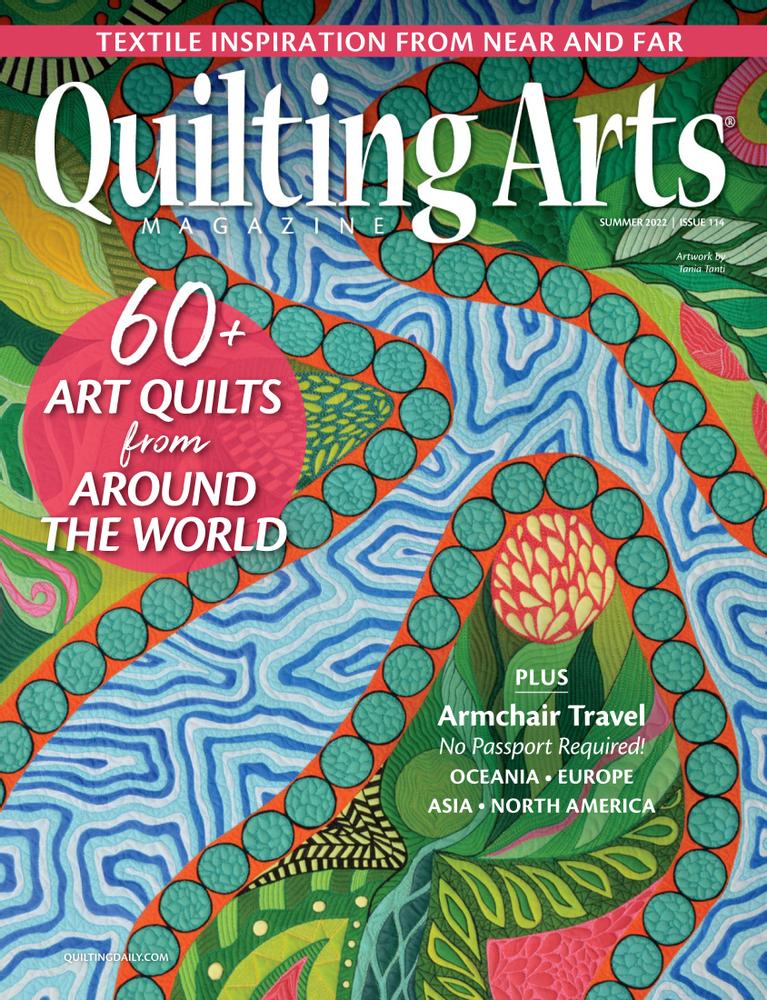 Quilting-Arts June 01, 2022 Issue Cover