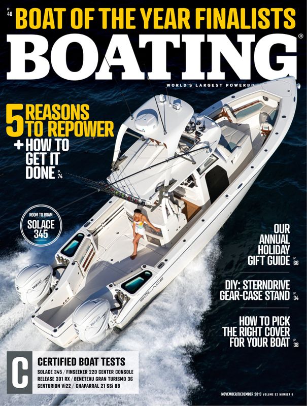 Boating November 01, 2019 Issue Cover