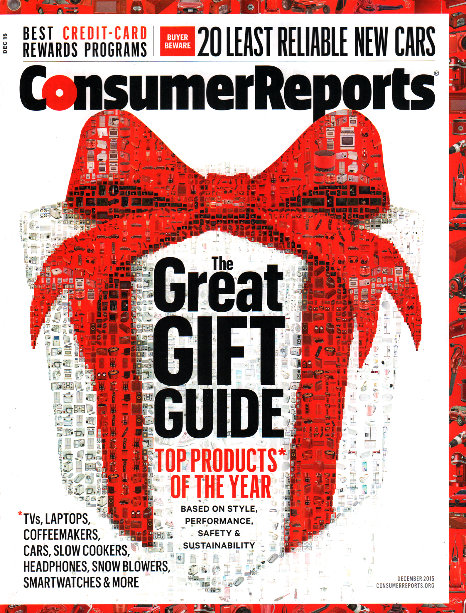 Consumer-Reports December 01, 2015 Issue Cover