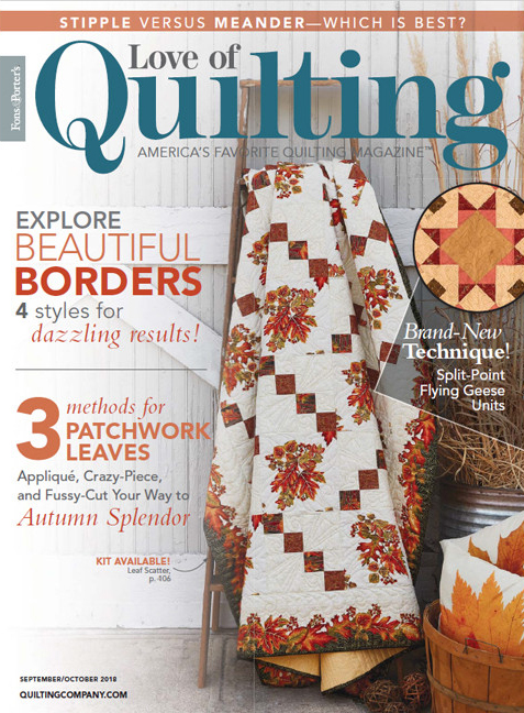 Fons-and-Porters-Love-of-Quilting September 01, 2018 Issue Cover