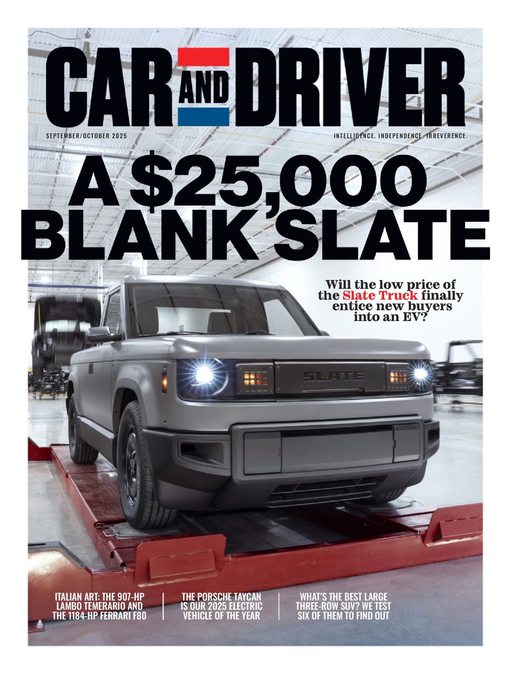 car-and-driver September 01, 2025 Issue Cover