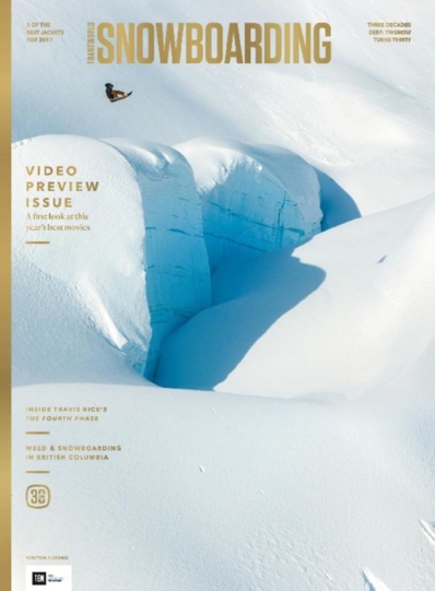 Transworld SNOWboarding October 01, 2016 Issue Cover