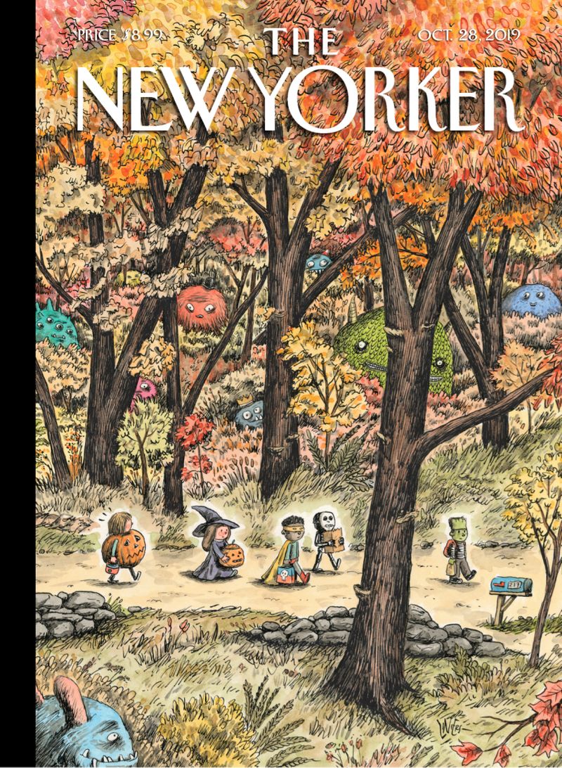 The-New-Yorker October 28, 2019 Issue Cover