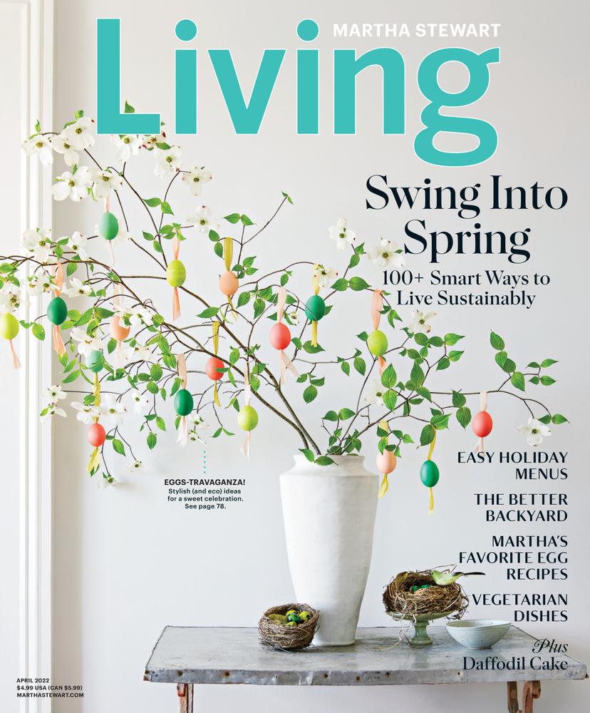 Martha-Stewart-Living April 01, 2022 Issue Cover