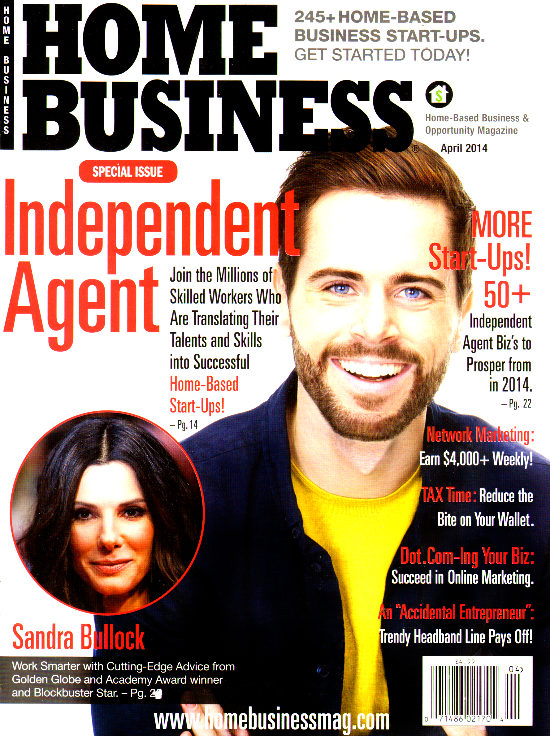 Home-Business-Magazine April 01, 2014 Issue Cover