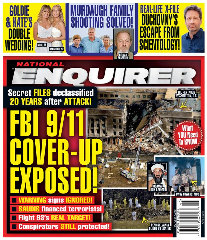 national-enquirer October 04, 2021 Issue Cover