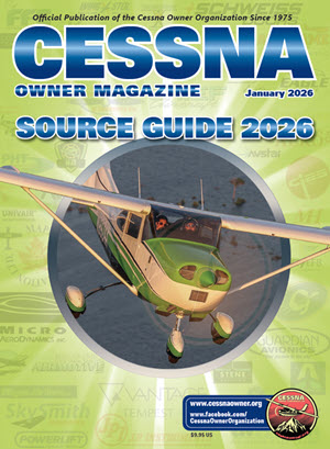 Cessna Owner January 01, 2026 Issue Cover