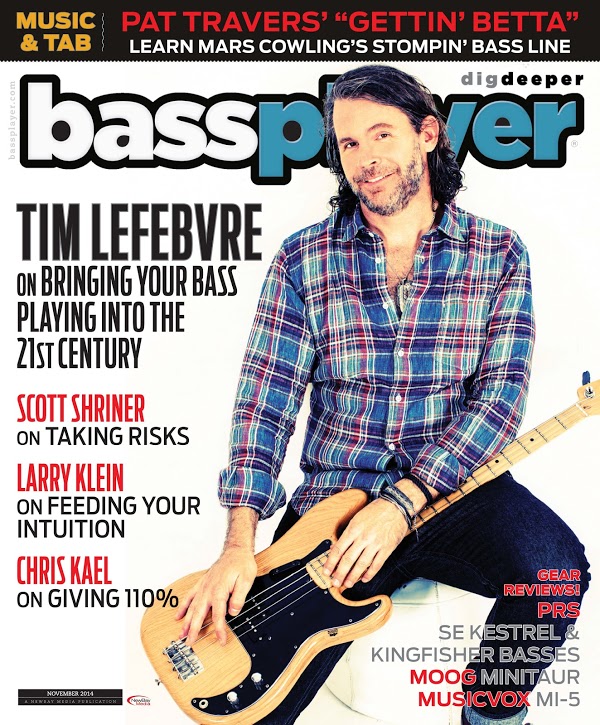 Bass-Player November 01, 2014 Issue Cover