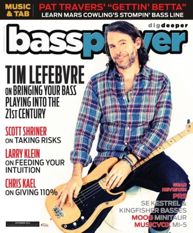 Bass Player November 01, 2014 Issue Cover