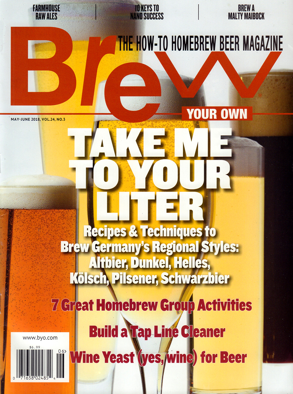 Brew-Your-Own May 01, 2018 Issue Cover
