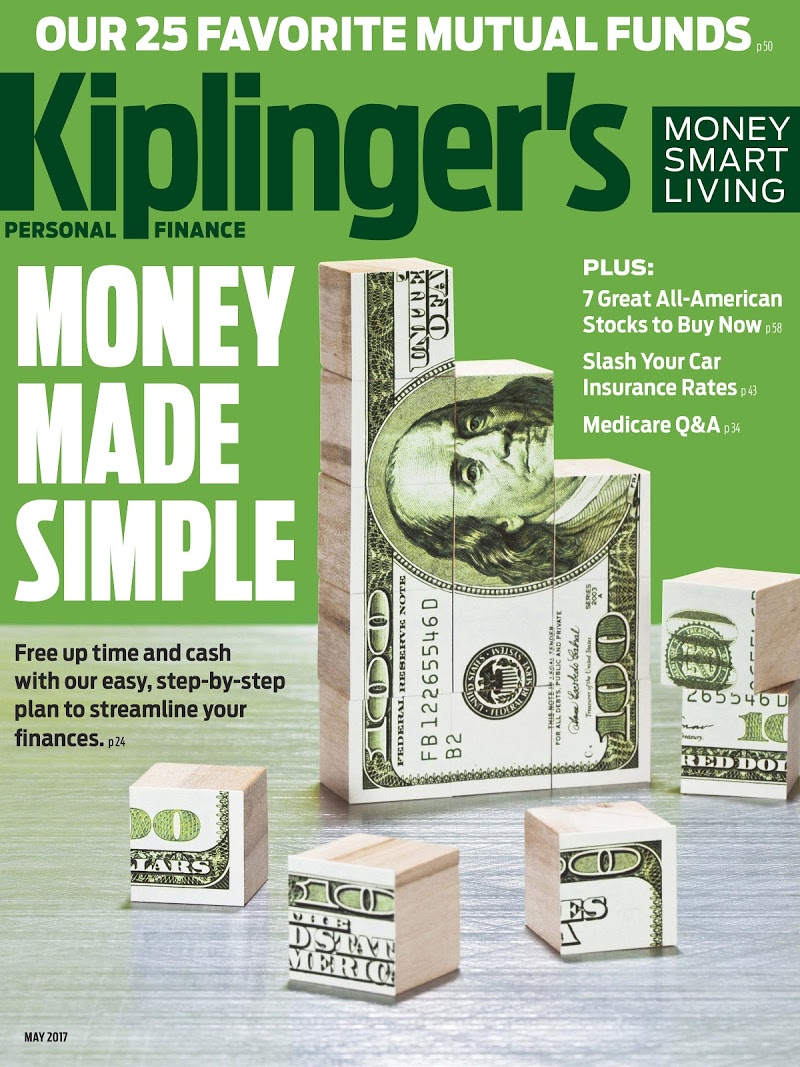 Kiplingers-Personal-Finance May 01, 2017 Issue Cover