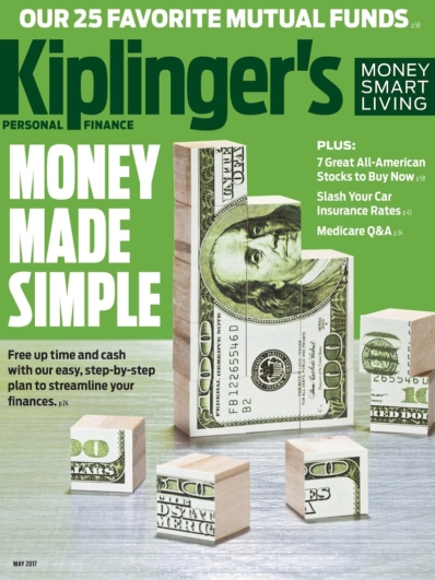 Kiplinger's Personal Finance May 01, 2017 Issue Cover