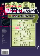Games-World-of-Puzzles September 01, 2025 Issue Cover