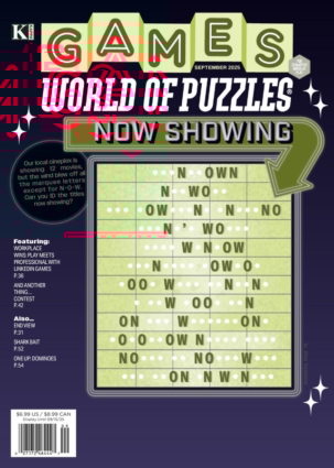 Best Price for Games World Of Puzzles Magazine Subscription