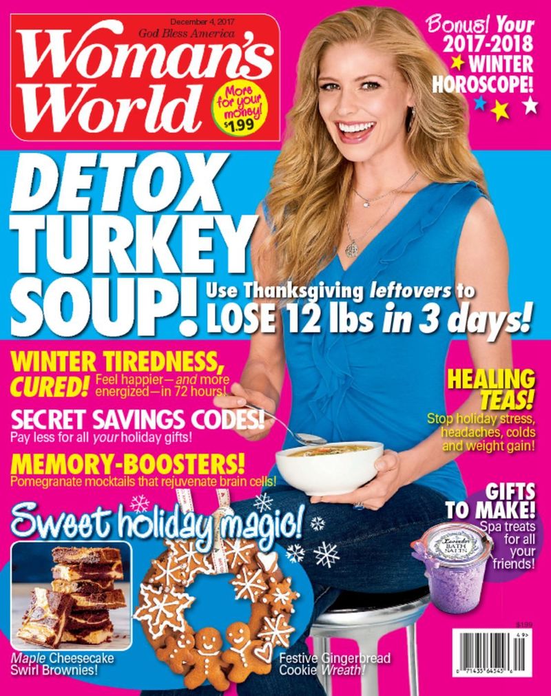 Womans-World December 04, 2017 Issue Cover