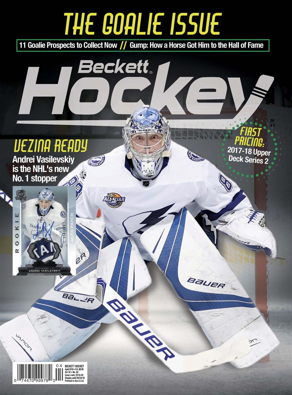 Beckett-Hockey April 01, 2018 Issue Cover