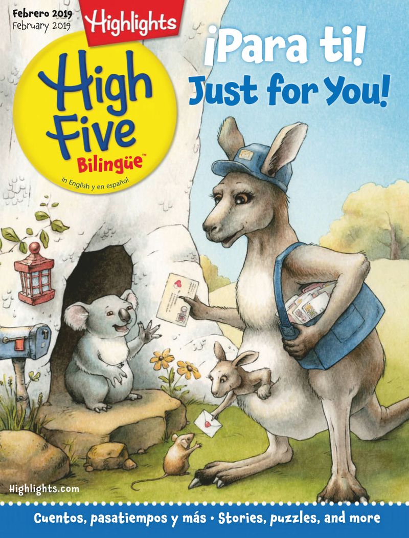 Highlights-High-Five-Bilingue February 01, 2019 Issue Cover