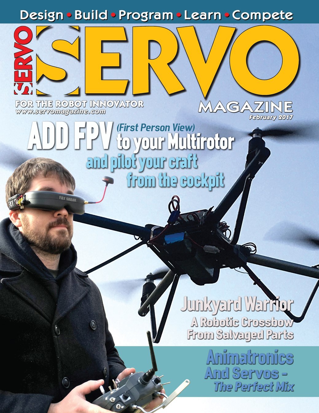 Servo-Magazine February 01, 2017 Issue Cover
