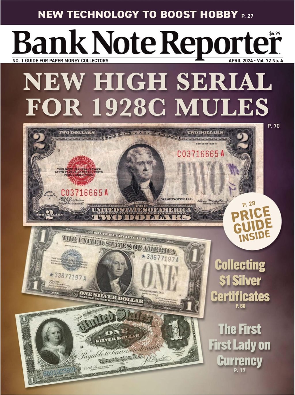Bank-Note-Reporter April 01, 2024 Issue Cover
