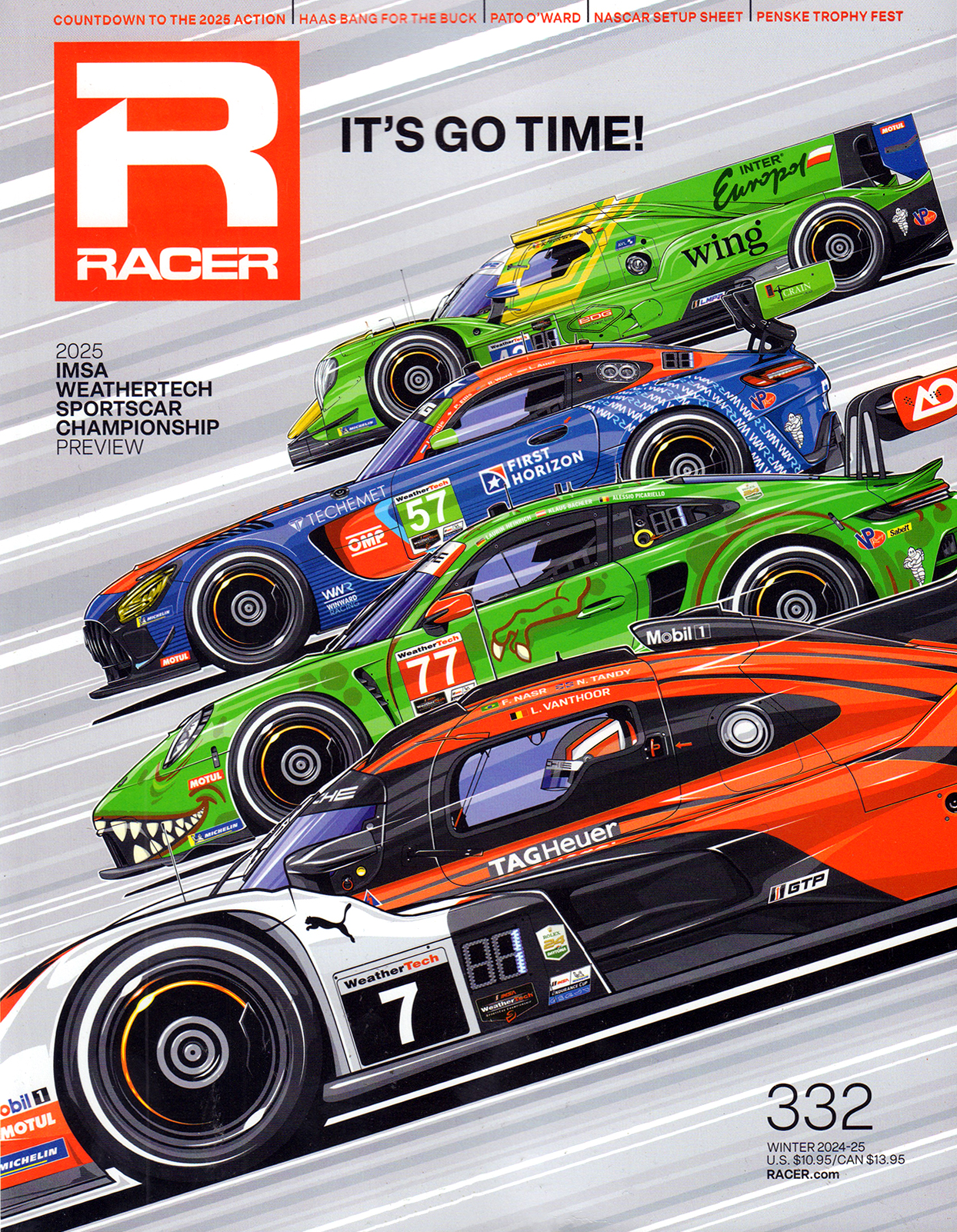 Racer January 01, 2025 Issue Cover