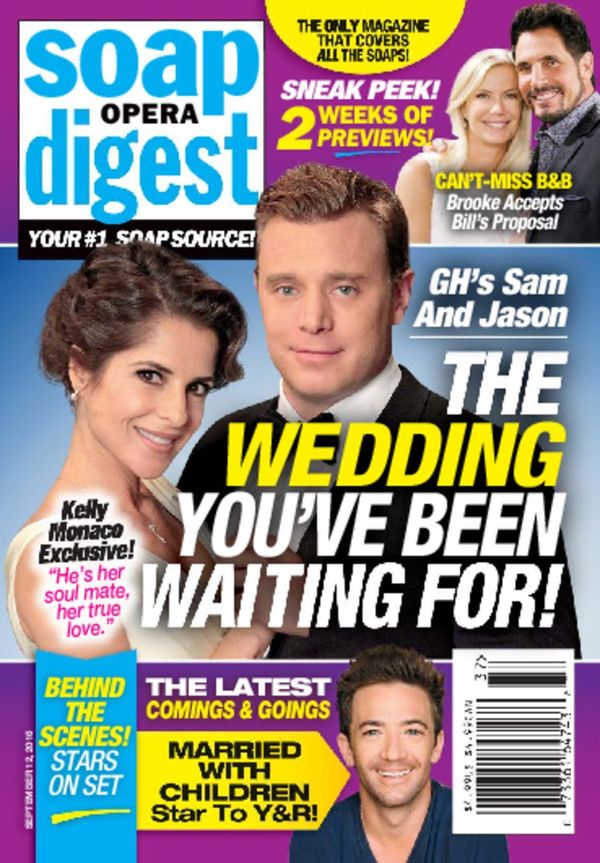 Soap-Opera-Digest September 12, 2016 Issue Cover