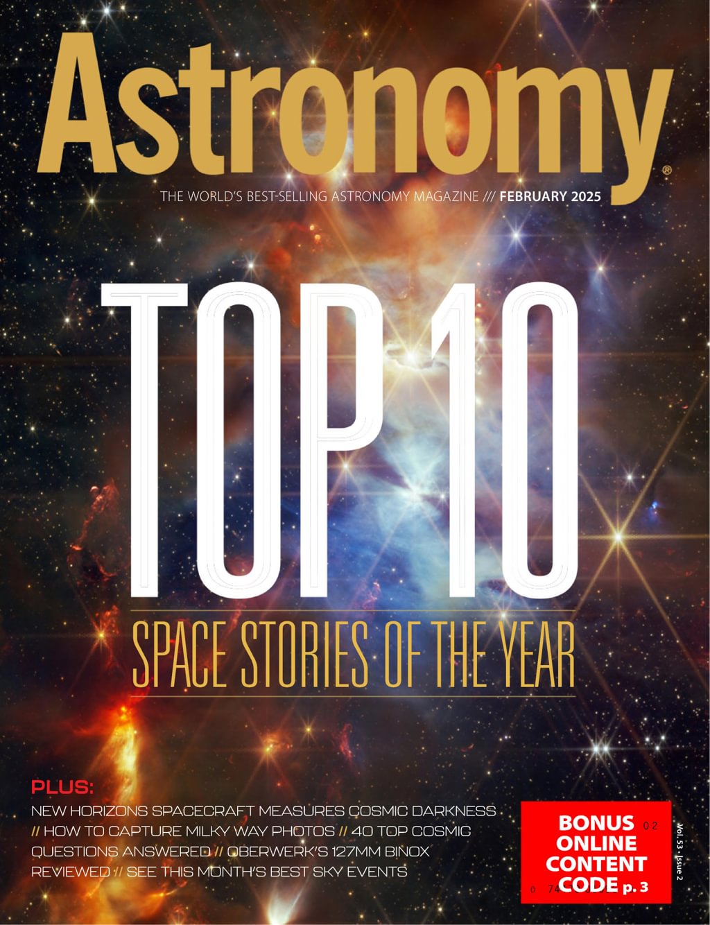 Astronomy February 01, 2025 Issue Cover
