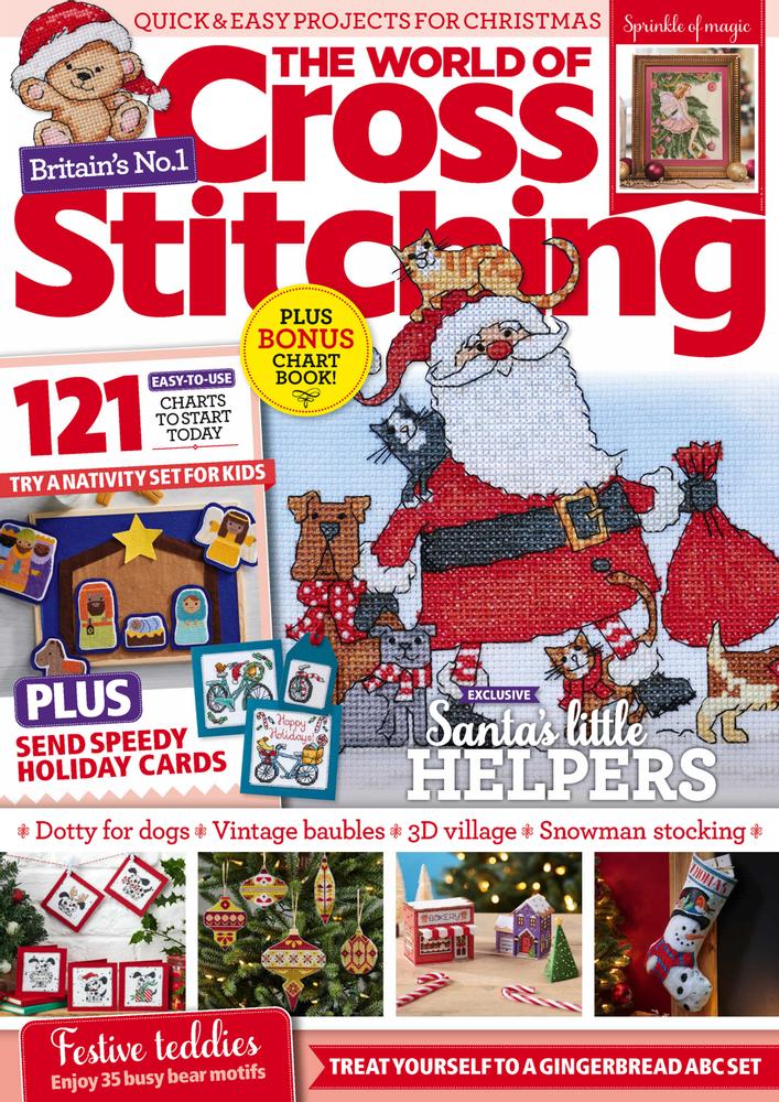 The-World-of-Cross-Stitching December 01, 2021 Issue Cover