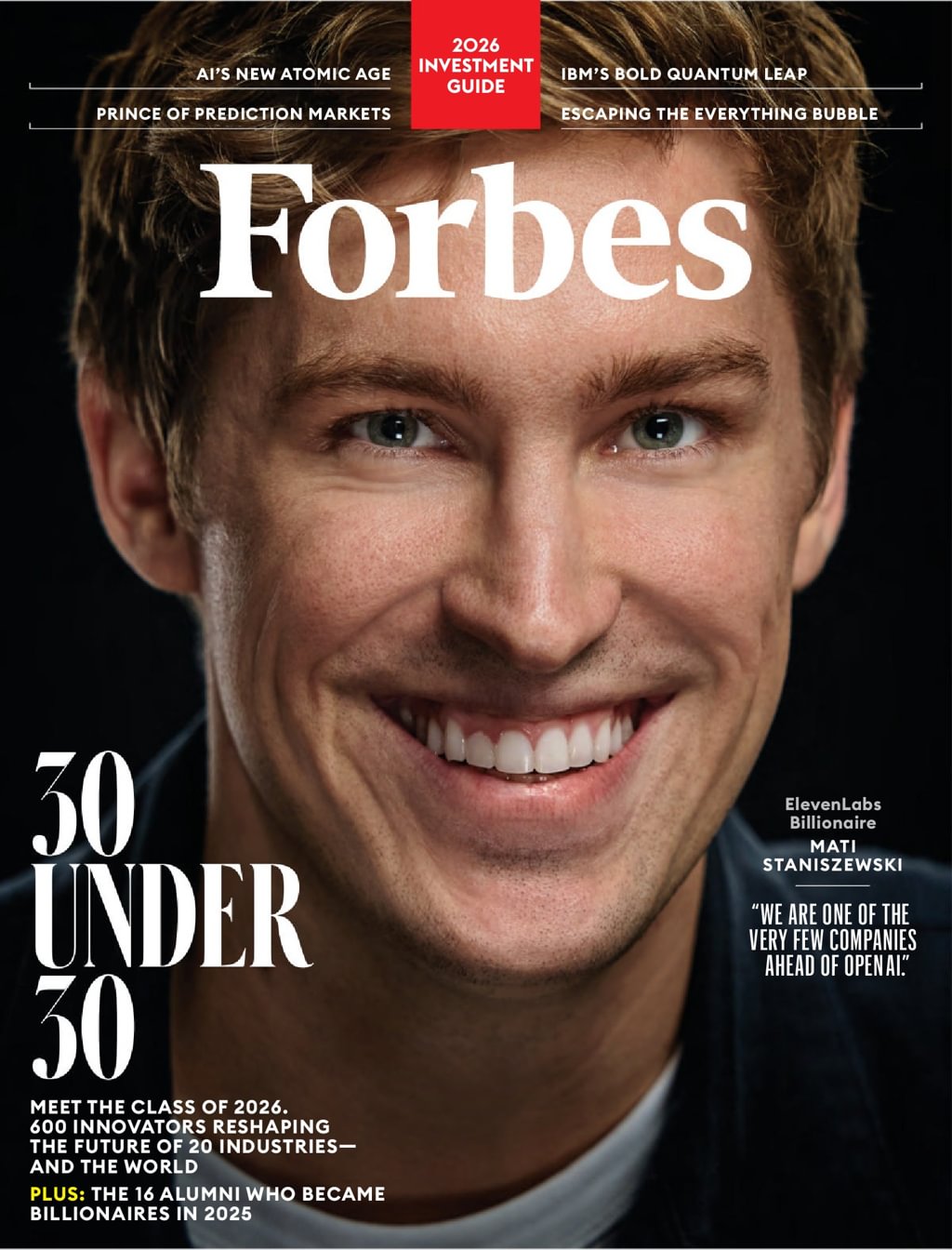 Forbes December 01, 2025 Issue Cover