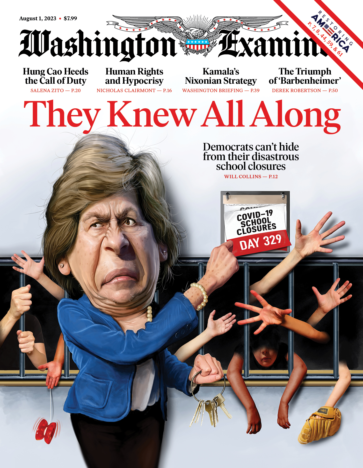 Washington-Examiner August 01, 2023 Issue Cover