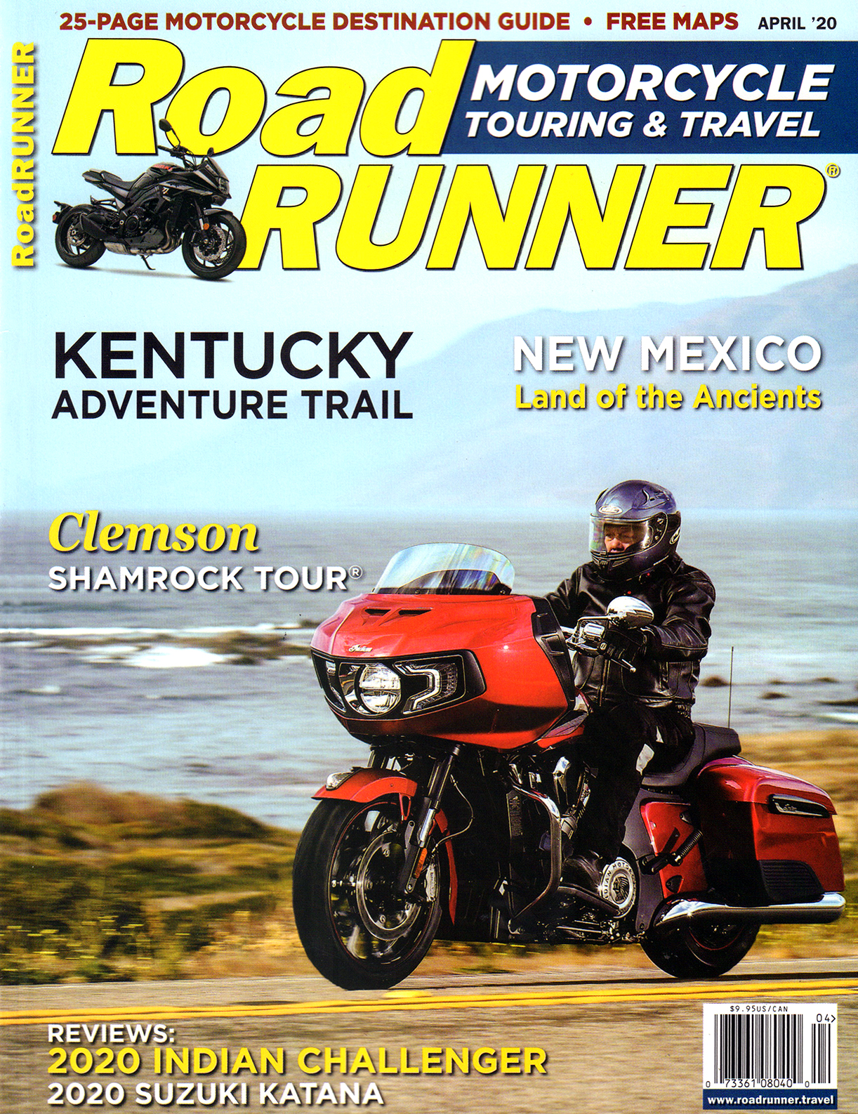 Road-RUNNER-Motorcycle-and-Touring April 01, 2020 Issue Cover
