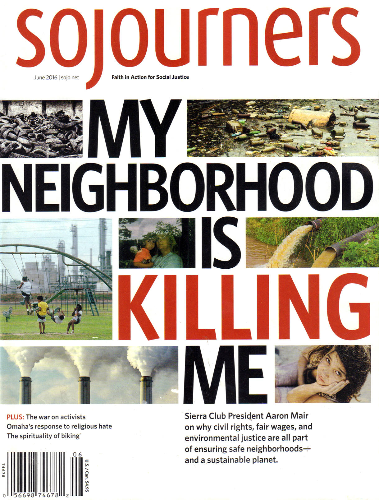 Sojourners June 01, 2016 Issue Cover
