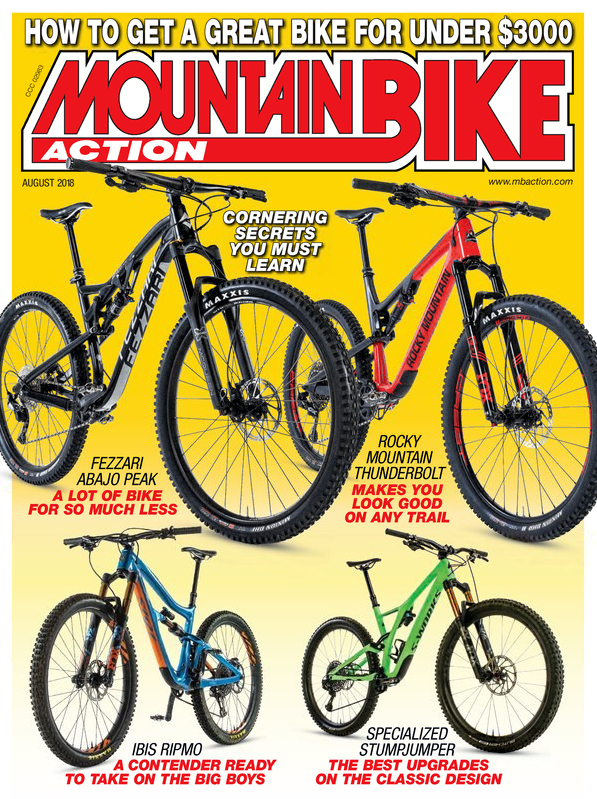 Mountain-Bike-Action August 01, 2018 Issue Cover
