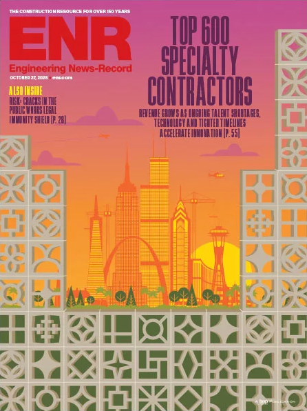 Engineering News Record October 27, 2025 Issue Cover
