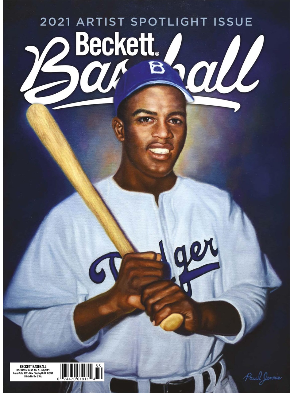 Beckett-Baseball July 01, 2021 Issue Cover