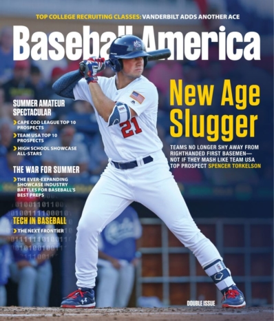 Baseball America September 01, 2019 Issue Cover