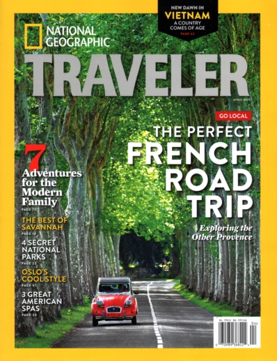 National Geographic Traveler April 01, 2015 Issue Cover