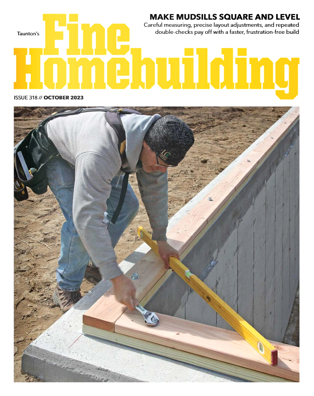 Fine-Homebuilding October 01, 2023 Issue Cover