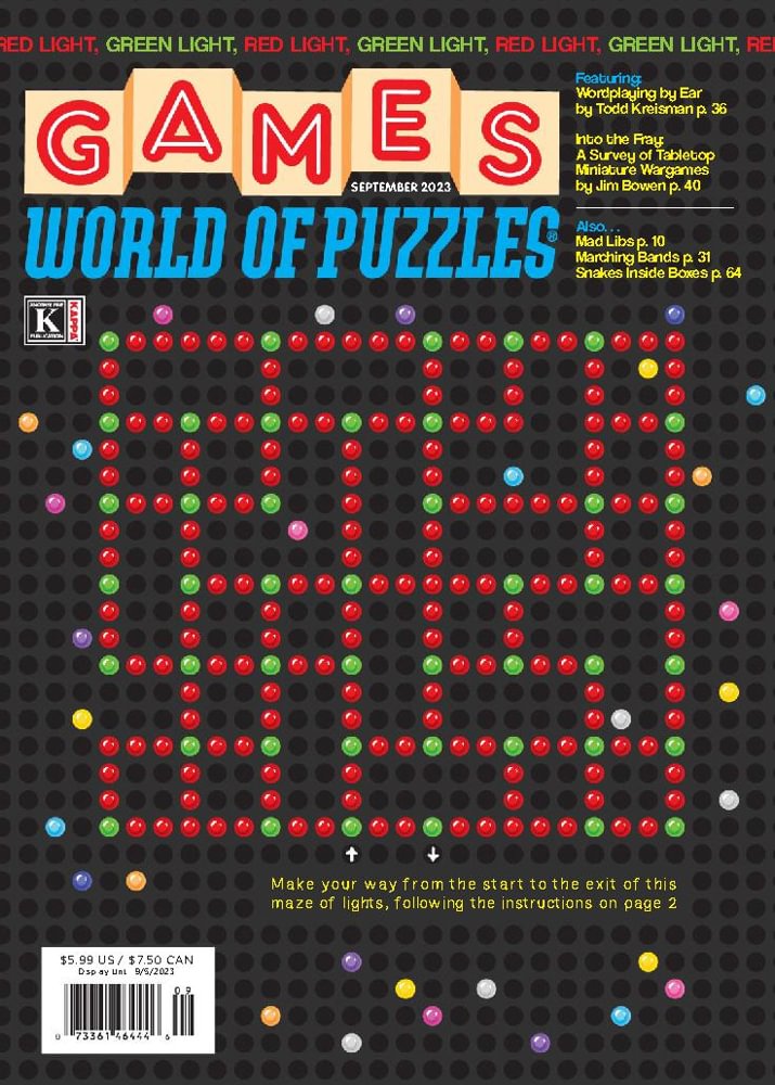 Subscribe to Games World of Puzzles and Save 33% OFF!