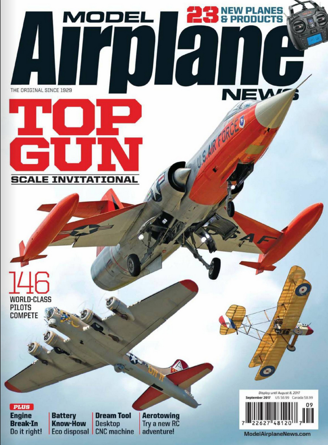 Model-Airplane-News September 01, 2017 Issue Cover