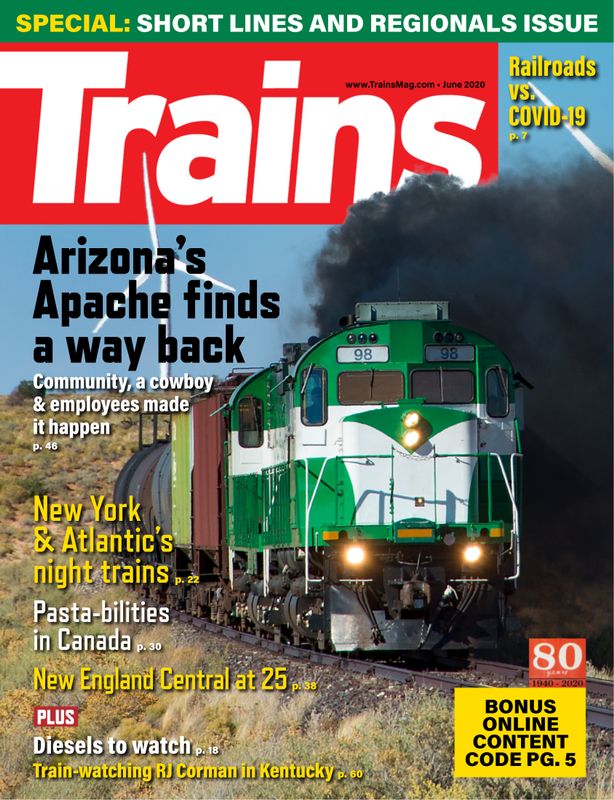 Trains June 01, 2020 Issue Cover