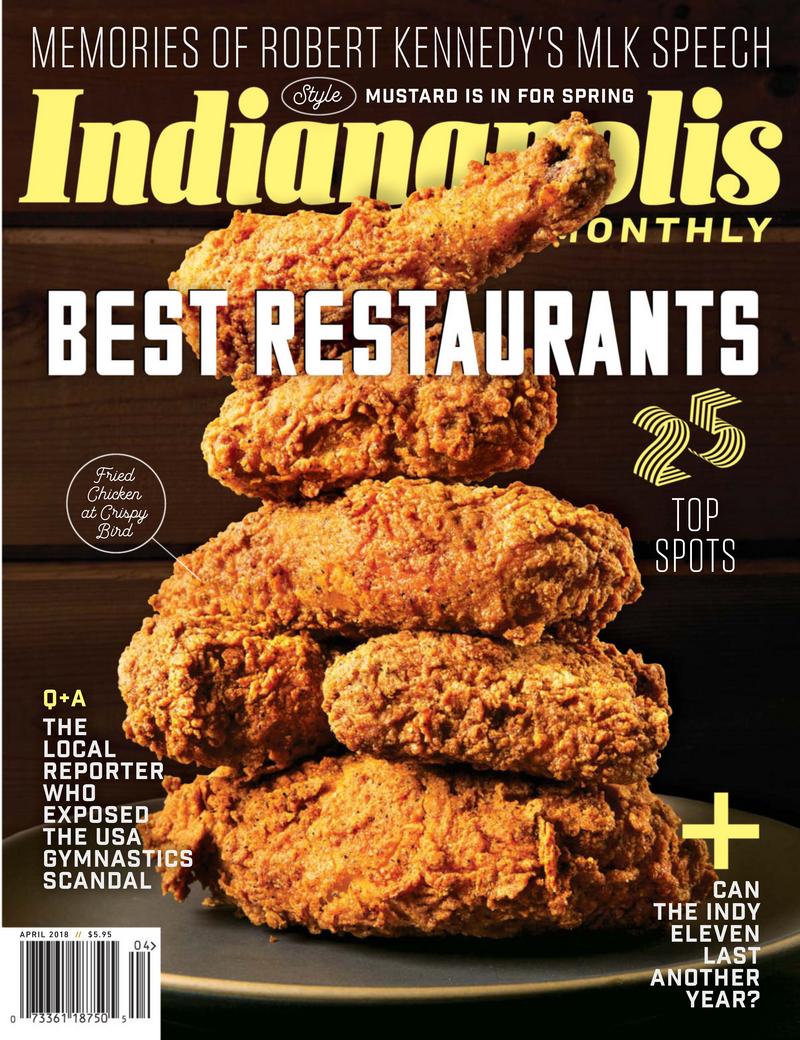 Indianapolis-Monthly April 01, 2018 Issue Cover