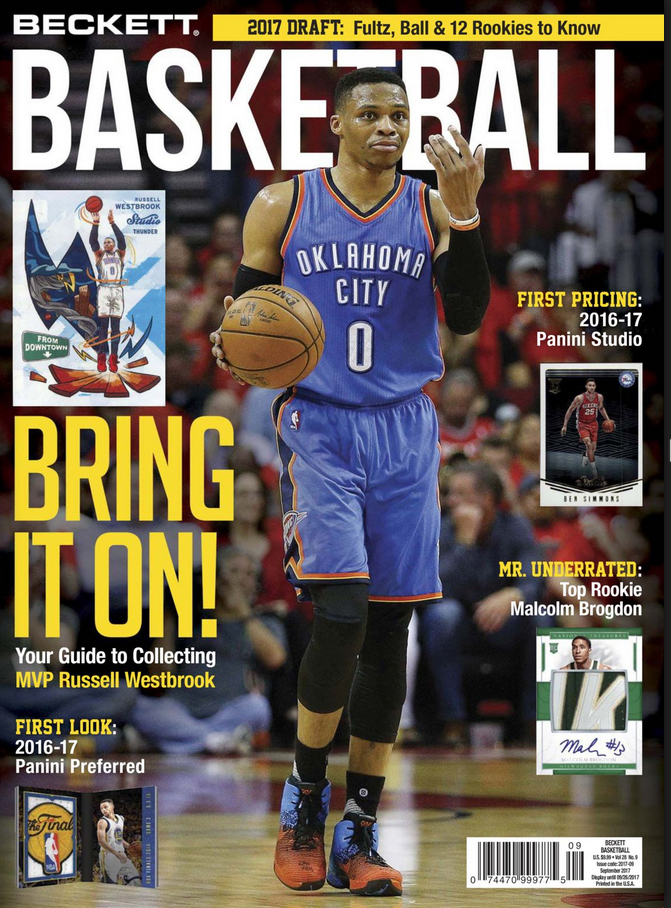 Beckett-Basketball September 01, 2017 Issue Cover