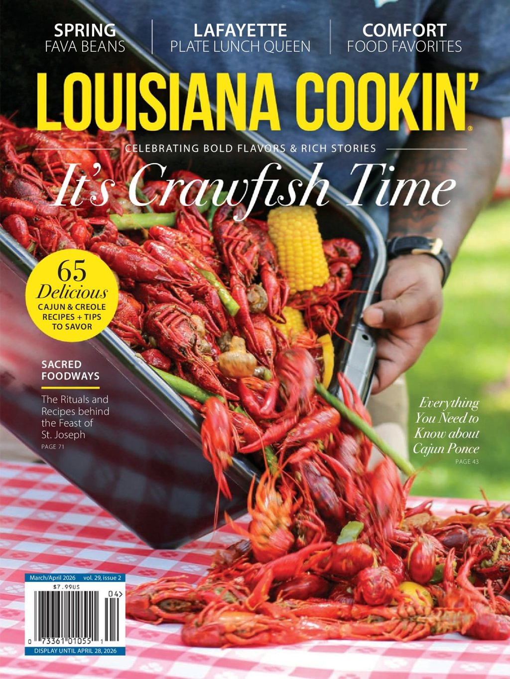 Louisiana Cookin' March 01, 2026 Issue Cover